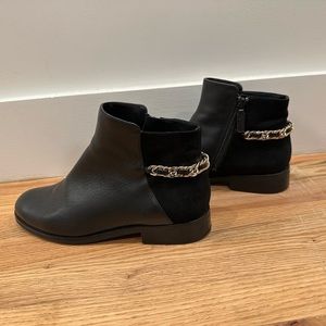 Cole Haan Black Booties